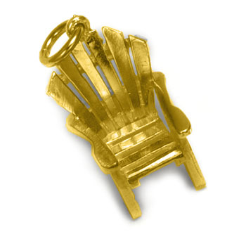 Muskoka Chair Charm in 14K Gold Muskoka Chair Charm in 14K Gold